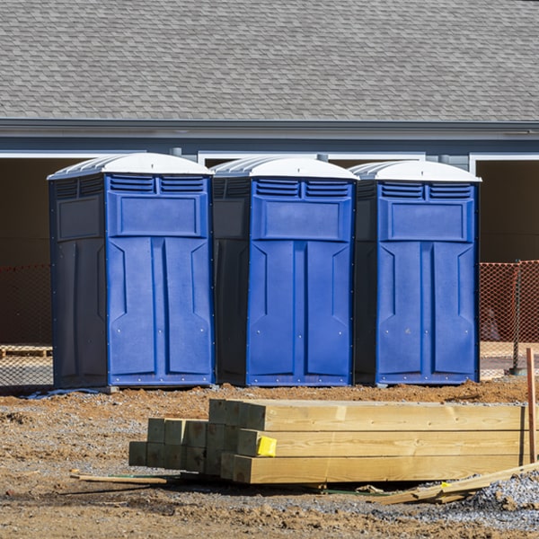 how can i report damages or issues with the porta potties during my rental period in Clinchco